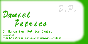 daniel petrics business card